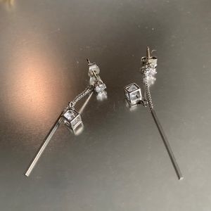 ✨Iridescent✨ Korean Stud Dangle Earrings